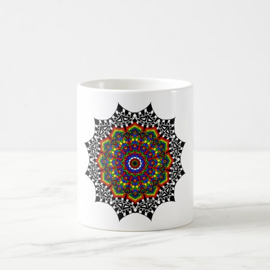 Ally Drapeau Mandala 11 oz. Mug (Centre)