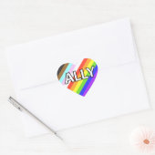 Ally Heart Sticker Sheet (Envelop)