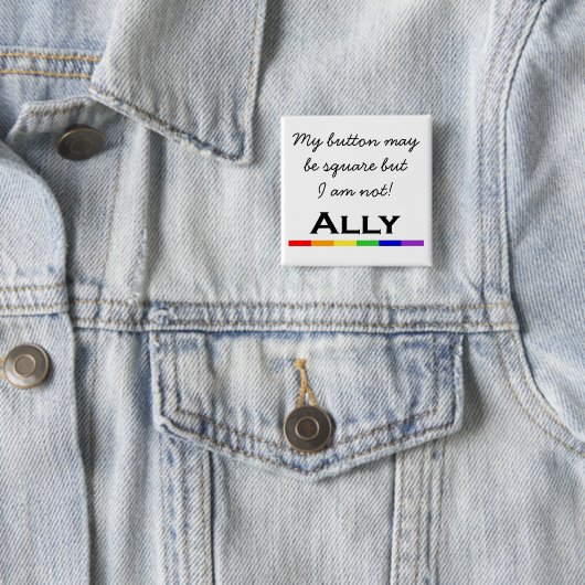 Ally Pride Button (In situ)