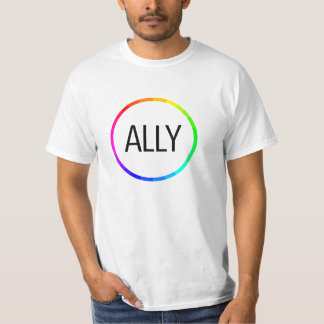 Ally Pride - Moderne gradiënt T-shirt