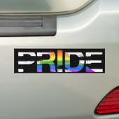 Ally Pride T-shirt bumpersticker (Op auto)