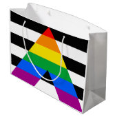 Ally Pride-vlag Groot Cadeauzakje (Achterkant Gekanteld)