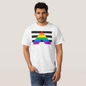 Ally Pride-vlag T-shirt (Voorkant volledig)