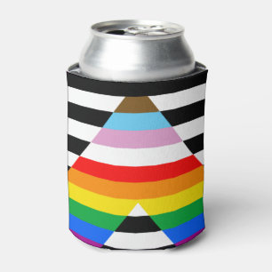 Ally Progress Pride Flag Blikjeskoeler