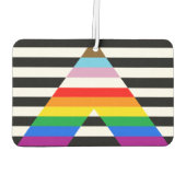 Ally Progress Pride Flag Luchtverfrisser (Achterkant)