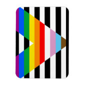 Ally Progress Pride Flag Magneet (Verticaal)