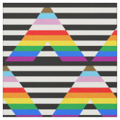 Ally Progress Pride Vlag Stof (Close Up)