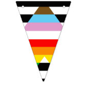 Ally Progress Pride Vlag Vlaggetjes (Derde vlag)