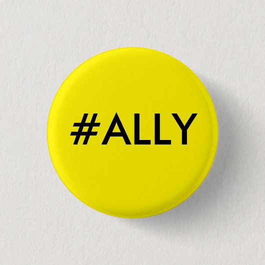 #ALLY RONDE BUTTON 3,2 CM (Voorkant)