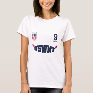 Ally Sentnor 9 Wit Uswnt Officieel Gelicentieerd T-shirt