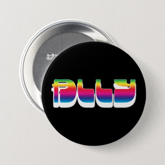 Ally Support Ronde Button 7,6 Cm (Voorkant /achterkant)