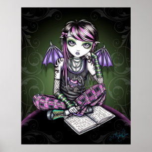 Ally Tattoo Emo Fairy Poster