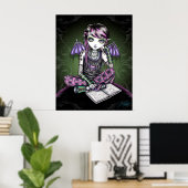 Ally Tattoo Emo Fairy Poster (Thuiskantoor)