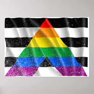 ALLY Vlag Vliegend -.png Poster