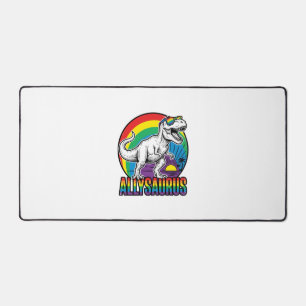 Allysaurus Regenboog Dinosaurus Vintage T-Shirt On Bureaumat