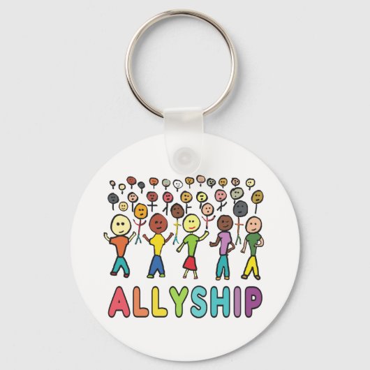 Allyship Sleutelhanger (Voorkant)