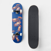 AllyUP Sun Fun Crab Salad Skateboard (Voorkant)