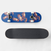 AllyUP Sun Fun Crab Salad Skateboard (Horizontaal)