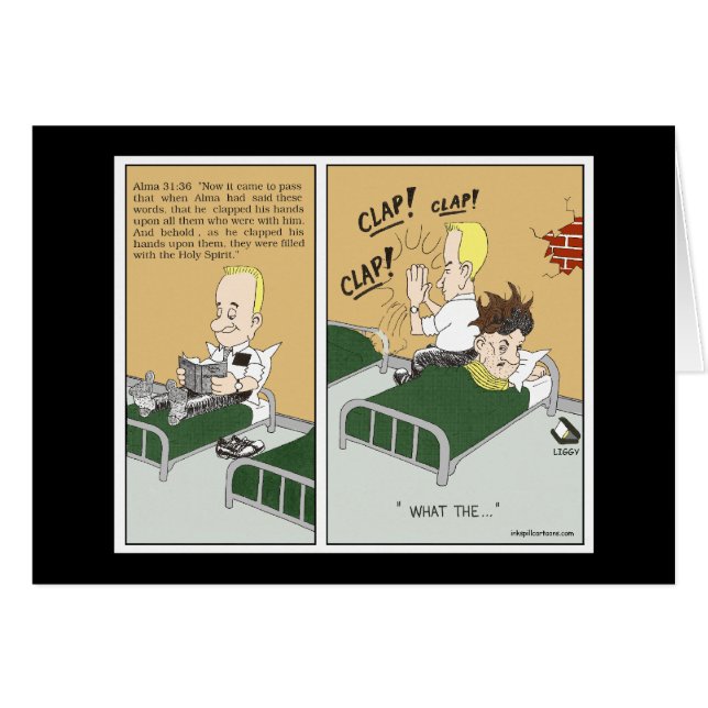 Alma 31:36-kaart (Voorkant Horizontaal)