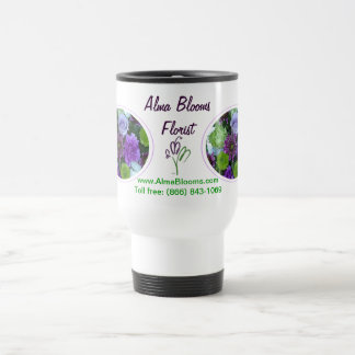 Alma Blooms Paarse Bouquet Reisbeker