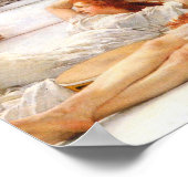 Alma-Tadema - De vrouwen van Amphissa, detail Poster (Hoek)