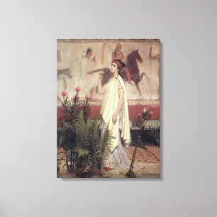 Alma-Tadema Een Griekse vrouw, 1869 Canvas Afdruk