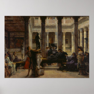 Alma-Tadema - Een Romeins amateur Poster