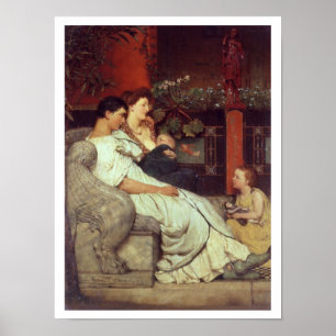 Alma-Tadema Een Romeinse familie, 1867 Poster