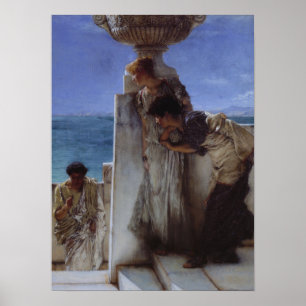 Alma-Tadema - een uitgemaakte zaak Poster