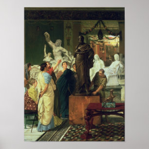 Alma-Tadema   Handelaar in status Poster