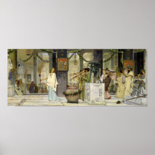 Alma-Tadema - Het feest Poster