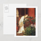 Alma-Tadema | In de Peristylum, 1866 Briefkaart (Voorkant / Achterkant)