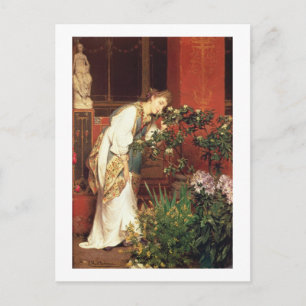 Alma-Tadema   In de Peristylum, 1866 Briefkaart