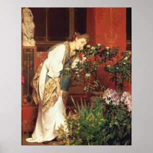 Alma-Tadema   In de Peristylum, 1866 Poster