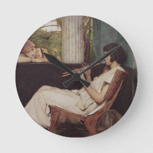 Alma-Tadema Music Hath Charms Ronde Klok