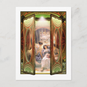 Alma-Tadema Open Deur naar De Baden Briefkaart