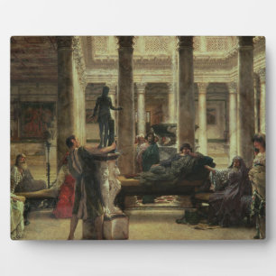 Alma-Tadema Roman Art Lover, 1870 Fotoplaat