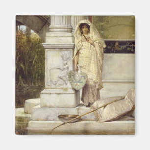 Alma-Tadema   Roman Fisher Girl, 1873 Magneet