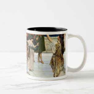 Alma-Tadema Toewijzing aan Bacchus Tweekleurige Koffiemok
