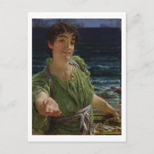 Alma-Tadema Una Carita, 1883 Briefkaart
