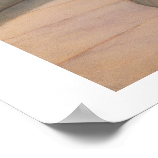 Alma-Tadema | Verwacht, 1885 Poster (Hoek)