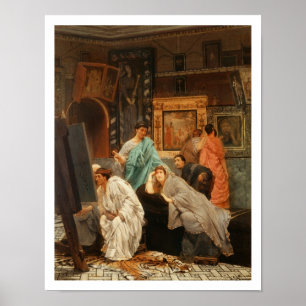 Alma-Tadema Verzamelaar ten tijde van Augustus Poster