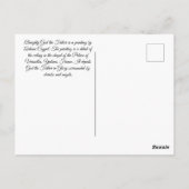 Almachtige God Briefkaart (Achterkant)
