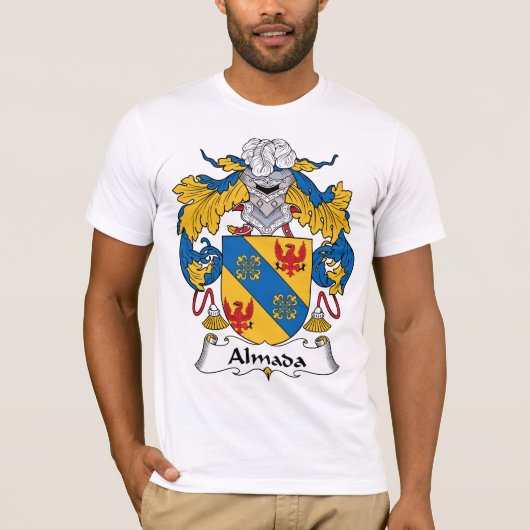 Almada Family Crest T-shirt (Voorkant)