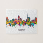 Almaty Kazachstan Skyline Legpuzzel (Horizontaal)