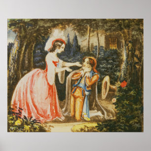 Almaviva knielt voor zijn vrouw in bijdrage poster