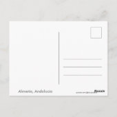 Almeria, Andalusië (Spanje) Briefkaart (Achterkant)