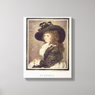 Almeria, gegraveerd en pub. door John Raphael Canvas Afdruk
