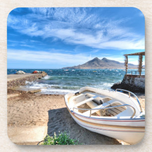 Almería, La Isleta Del Moro   Mar Mediterráneo Onderzetter