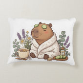 Almofada de capivara accent kussen (Achterkant)